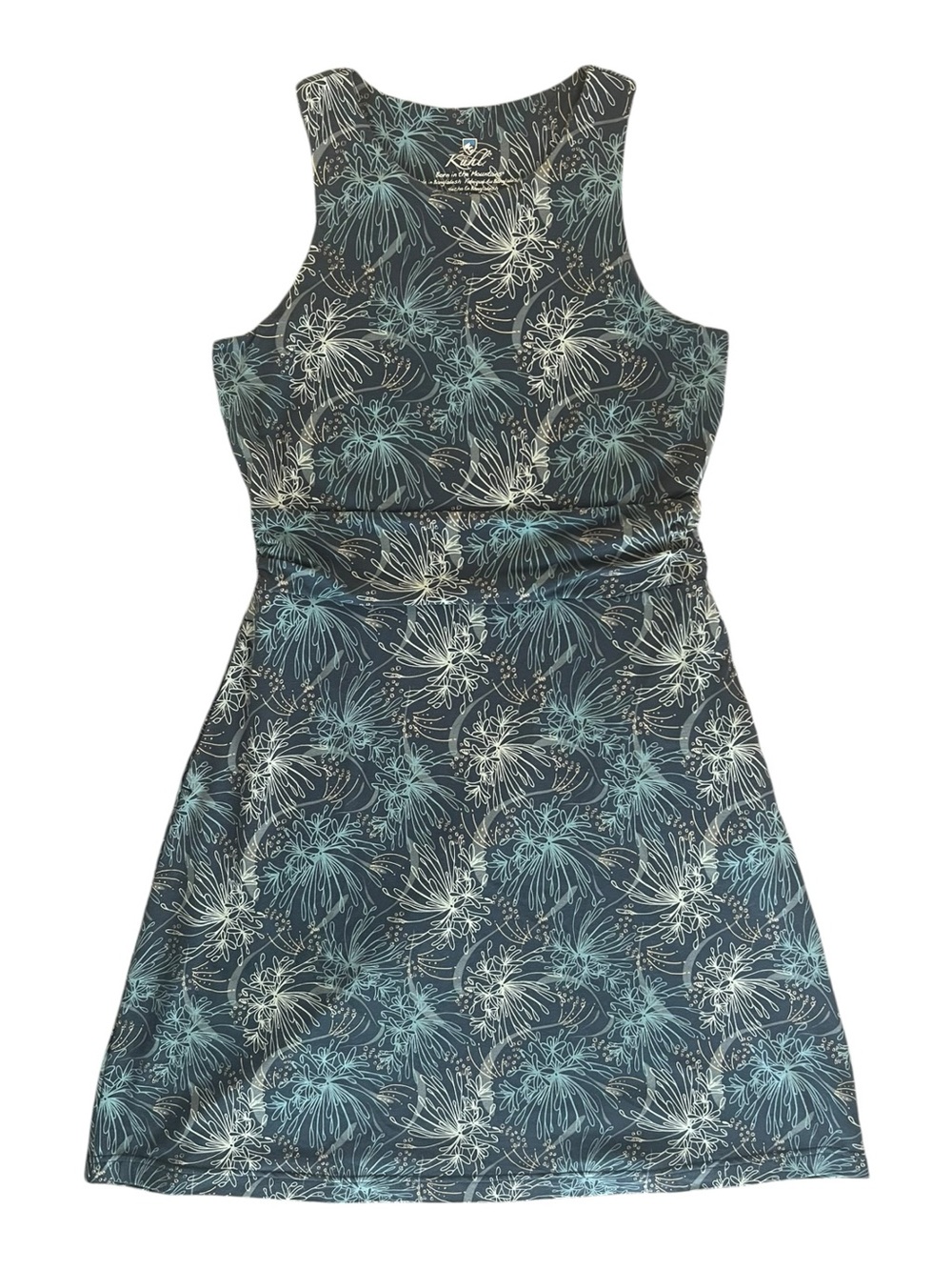 KÜHL Women's Skyla Dress Blue Floral Print Size Small